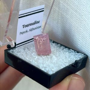 Pink Tourmaline Crystal